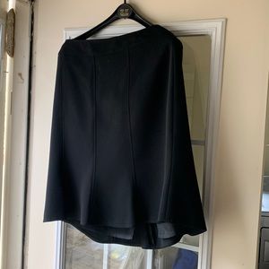 Louben black flirty skirt